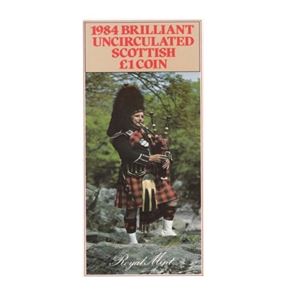 1984 BU £1 Coin Pack - Scotland